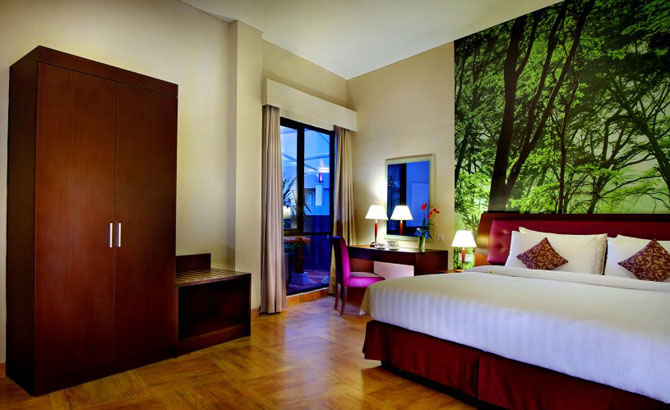 kuta central park hotel - suite one bedroom